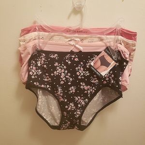 Five pair of undies